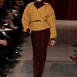 Paris Fashion Week Fall 2010 Knits - Akris Chunky Knit Jacket