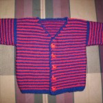 V-neck Baby Sweater