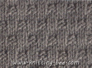Basket Weave Stitch Knitting Pattern