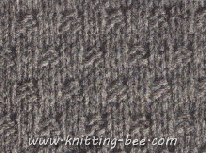 Free Basket Weave Stitch Knitting Pattern