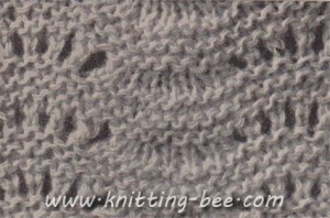Scallop Stitch Knitting Pattern