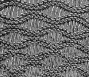 free seafoam stitch knitting pattern