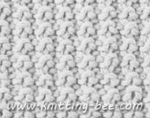 Sand Stitch Knitting Pattern