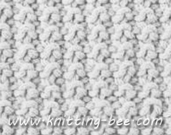 Sand Stitch Knitting Pattern