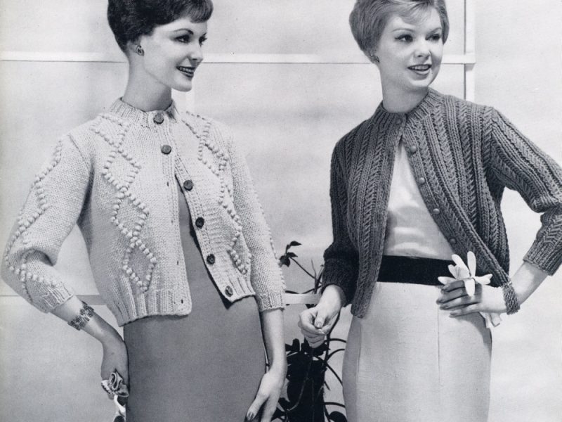 Big Bulky Vintage Cardigan Knits