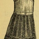 vintage child skirt knitting pattern