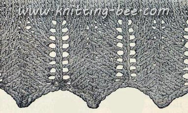 fancy knitting pattern