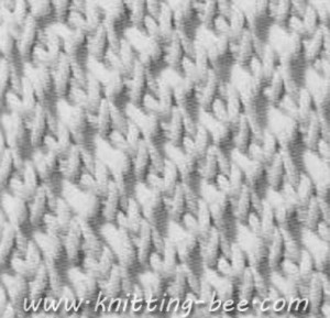 Lace Net Knitting Stitch