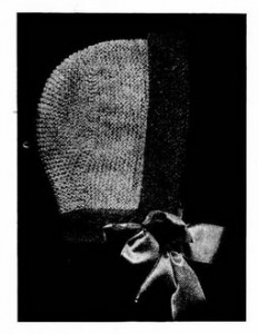 baby bonnet knit