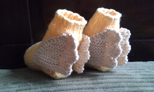 Hermes Winged Baby Socks