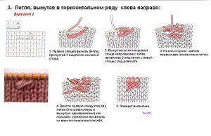 Russian to English Knitting Chart Translation