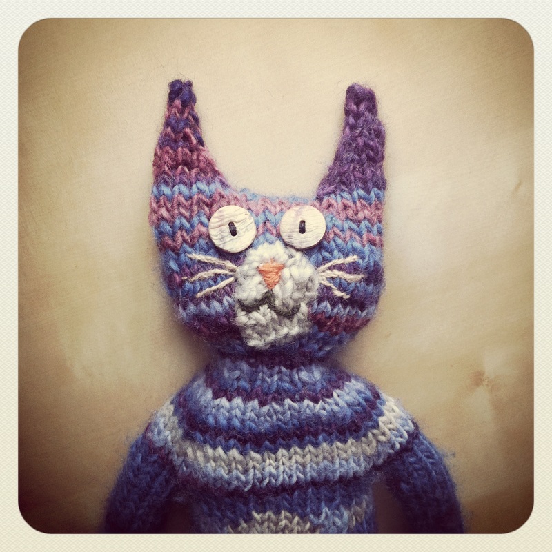 knitted cat