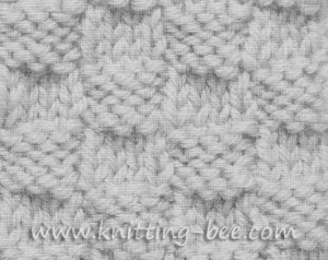 Basket Weave Stitch 2 Knitting Pattern