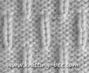 Caterpillar Knitting Stitch