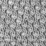 cell stitch knitting pattern free