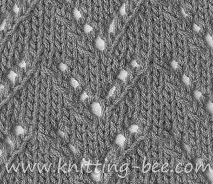 Chevron Stitch - Knitting - Learn to Knit - Knitting Patterns