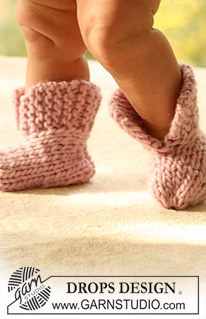 knitted booties pattern