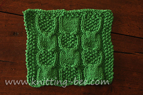 free cable knitting stitch pattern