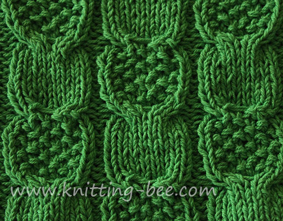free cable knitting stitch pattern