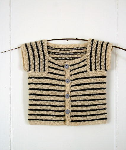 striped baby sweater knit pattern