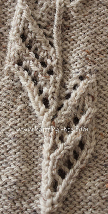 Tulip Motif Knitting pattern