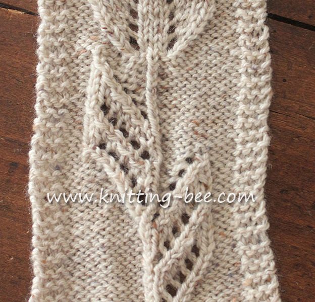 Tulip Motif Knitting