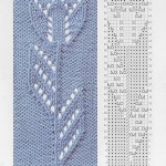 Tulip Motif Knitting pattern