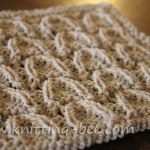 Vaulted Arched Lace Knitting Stitch