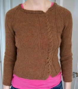free cable sweater pattern