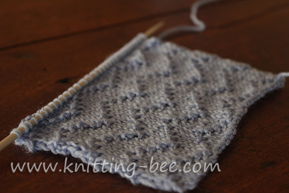 free Chevron Zig Zag Lines Knitting Stitch pattern