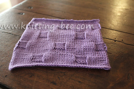 cobblestones stitch and dishcloth pattern