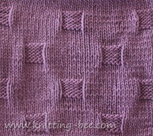 cobblestones stitch and dishcloth pattern