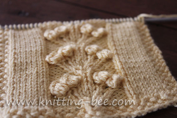 Free Nosegay Stitch Knitting Pattern