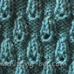 Bud Stitch Knitting Pattern