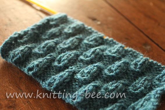 Bud Stitch Knitting Pattern