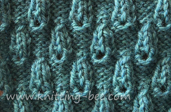 Bud Stitch Knitting Pattern