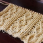 Figure 8 Rib Knit Stitch Pattern