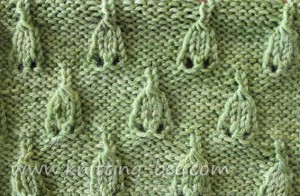 Bell Stitch Knitting Pattern