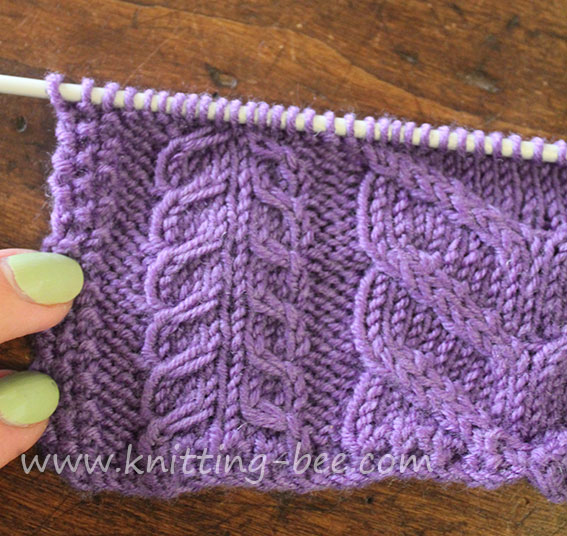 mini-claw-and-wide-cable-pattern-2 ⋆ Knitting Bee