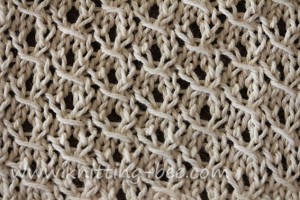 St. John's Wort Knitting Stitch Pattern