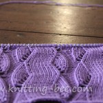 mock cable stitch