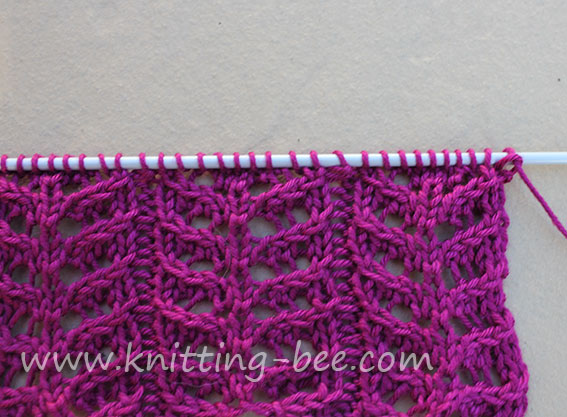 Free Branch Lace Knitting Stitch Pattern