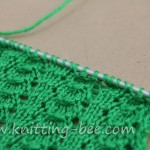 little shells knitting stitch pattern