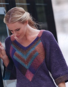 Modern Shaded Diamonds Sweater