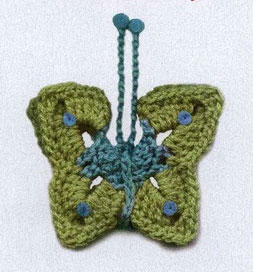Crochet Butterfly Mobile