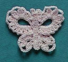 A Crochet Butterfly