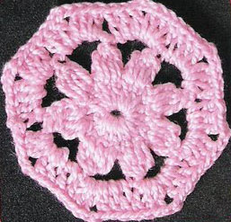 8 Sided Crochet Motif