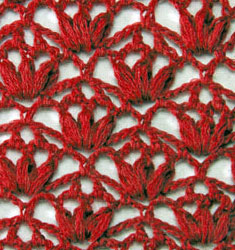 Crochet Openwork Flower Stitch