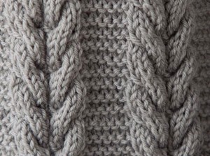 Knitted Cable Stitch