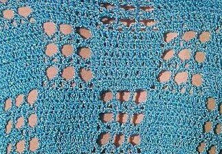 Crochet Blocked Netting